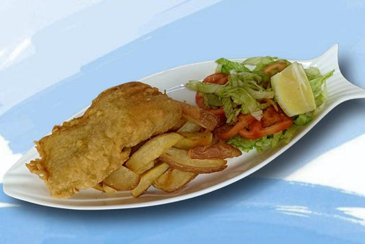 Merluza Frita con Acompañamiento